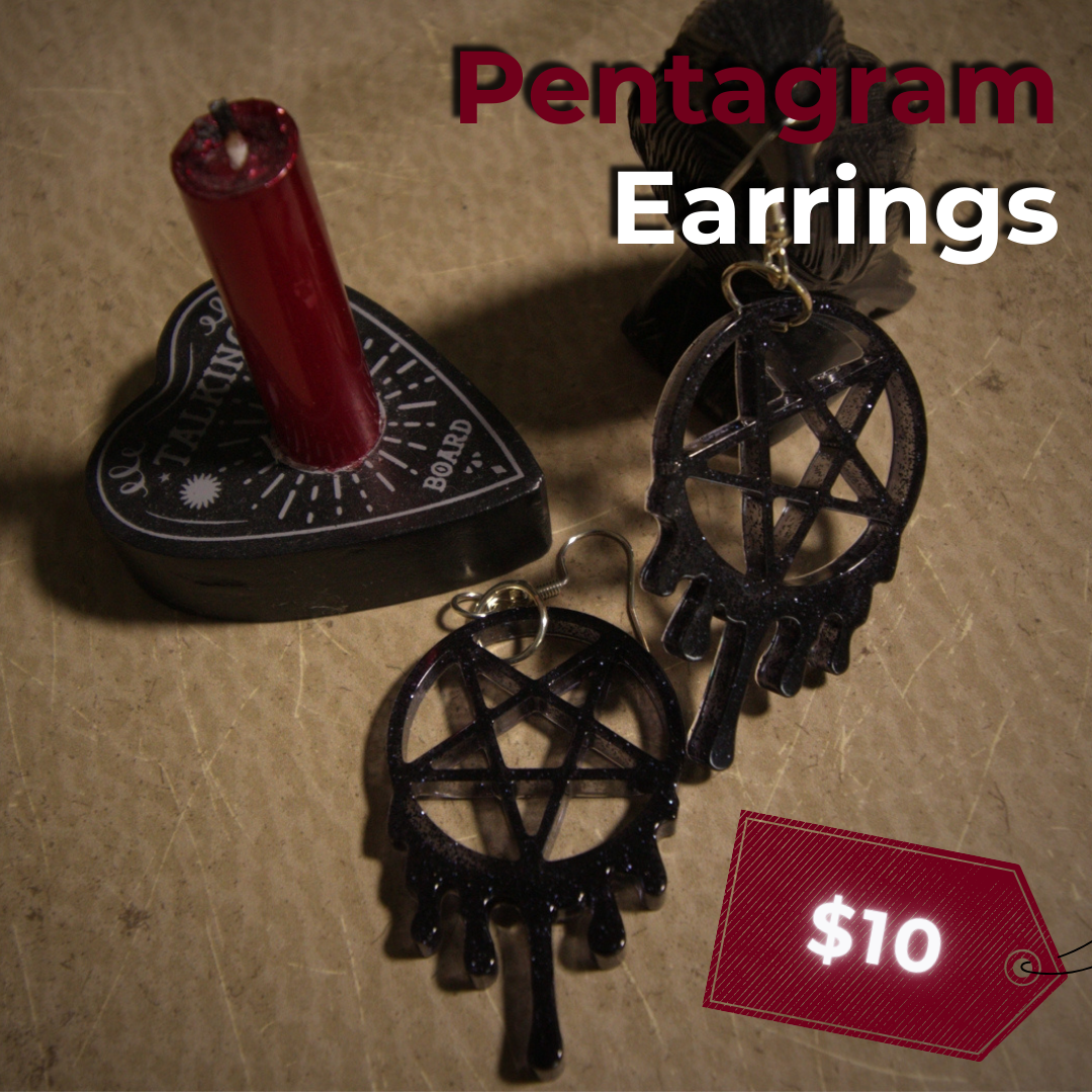 Pentagram Earrings