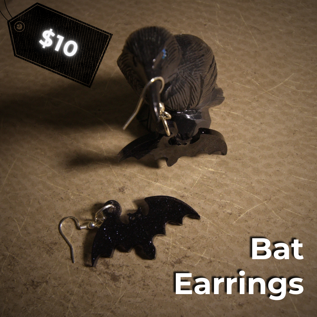 Bat Earrings