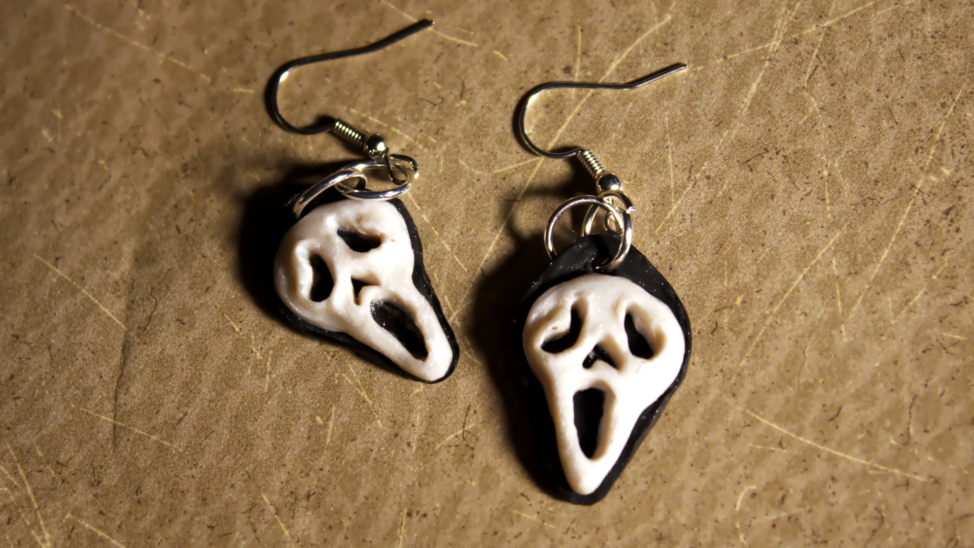 Ghostface Earrings