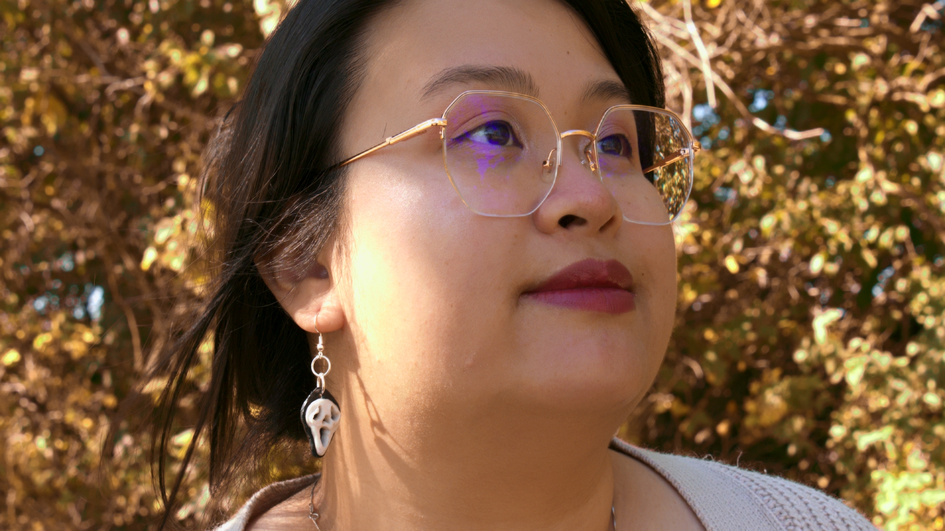 Ghostface Earrings