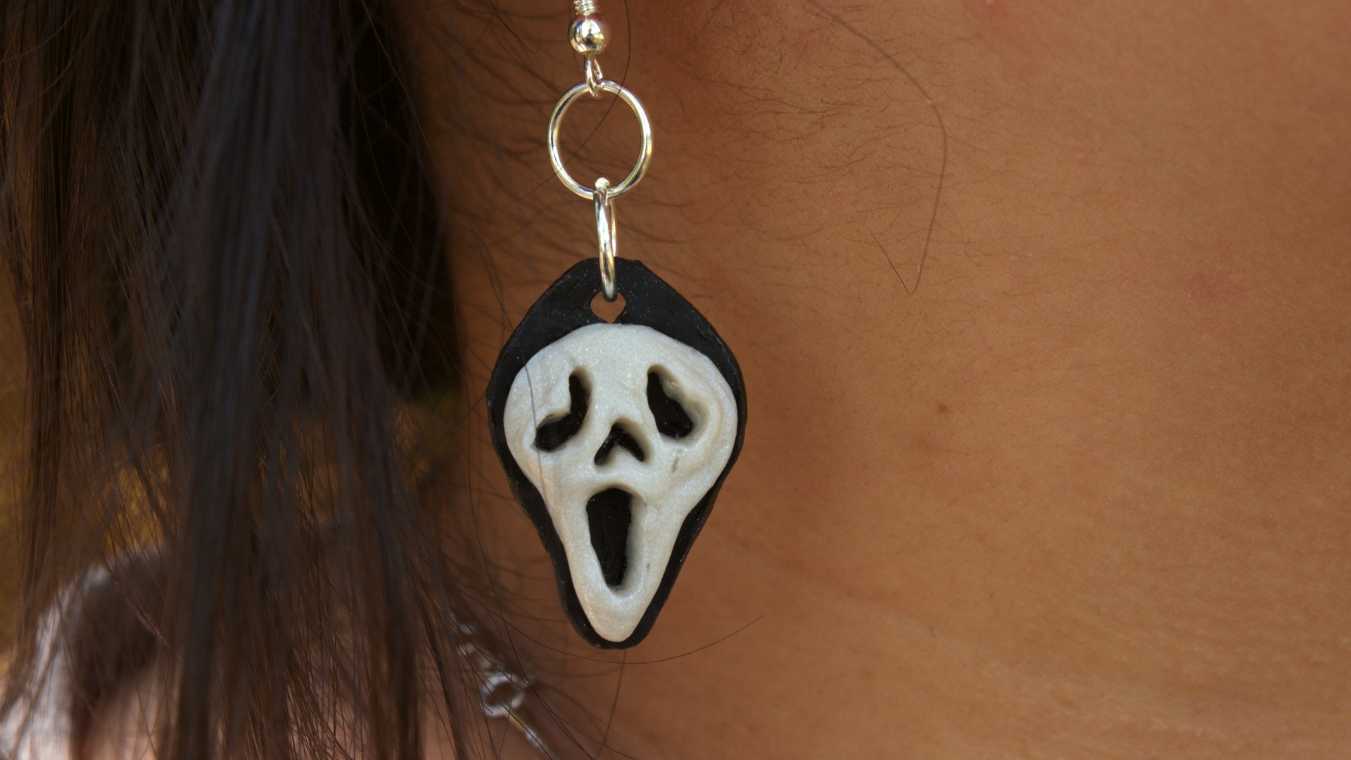 Ghostface Earrings