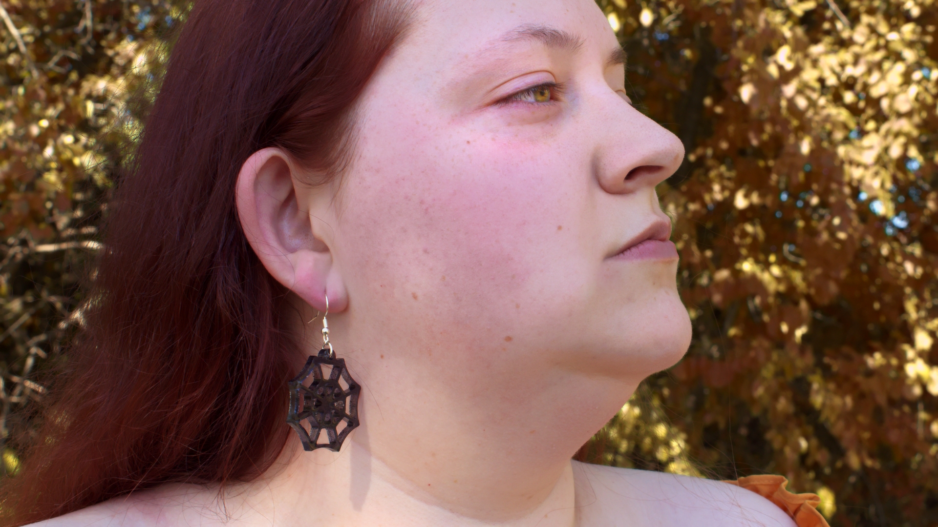 Spider Web Earrings