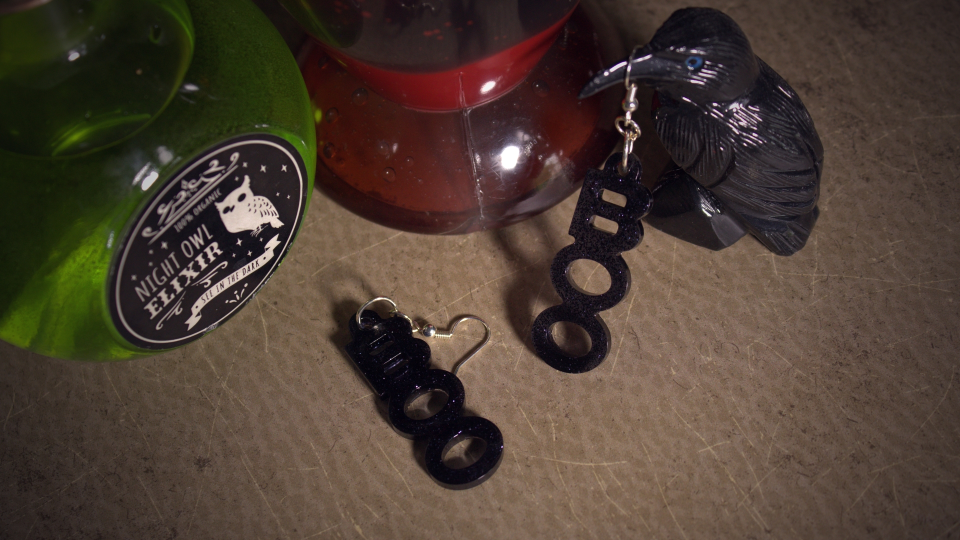 Boo Earrings