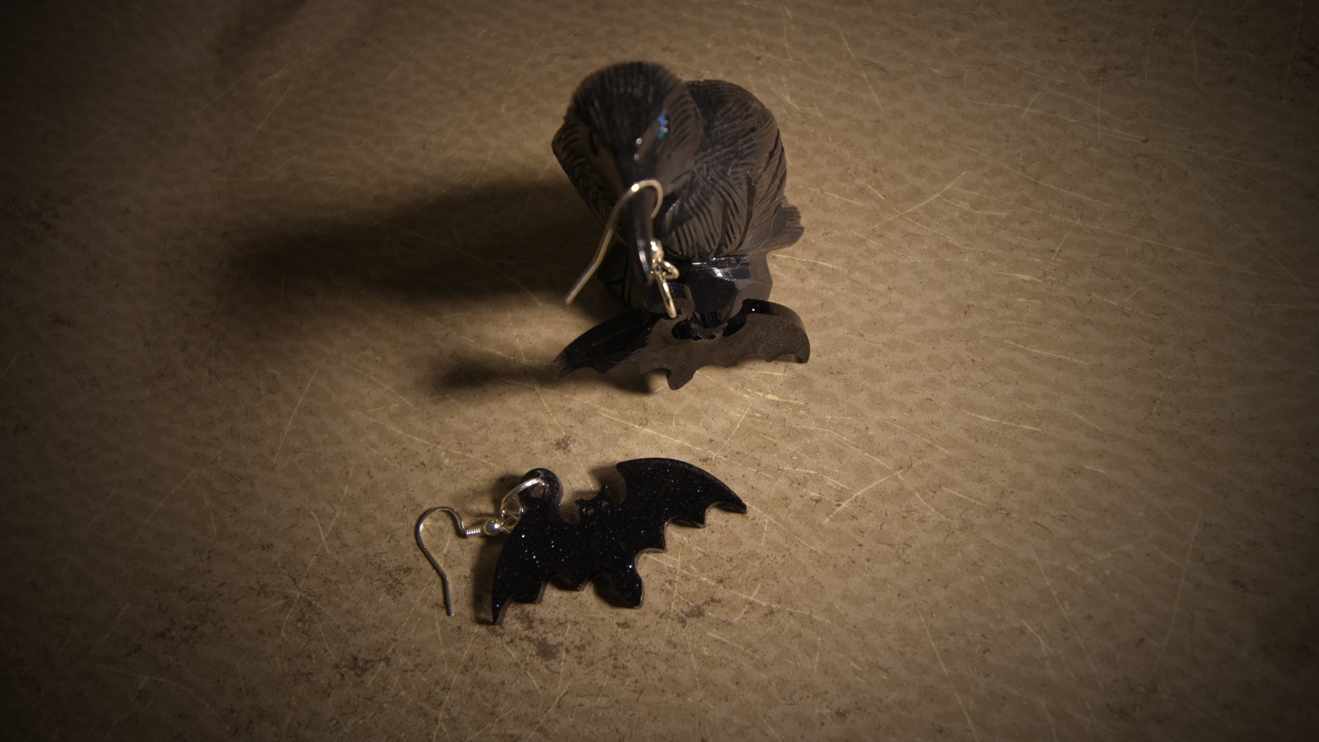 Bat Earrings