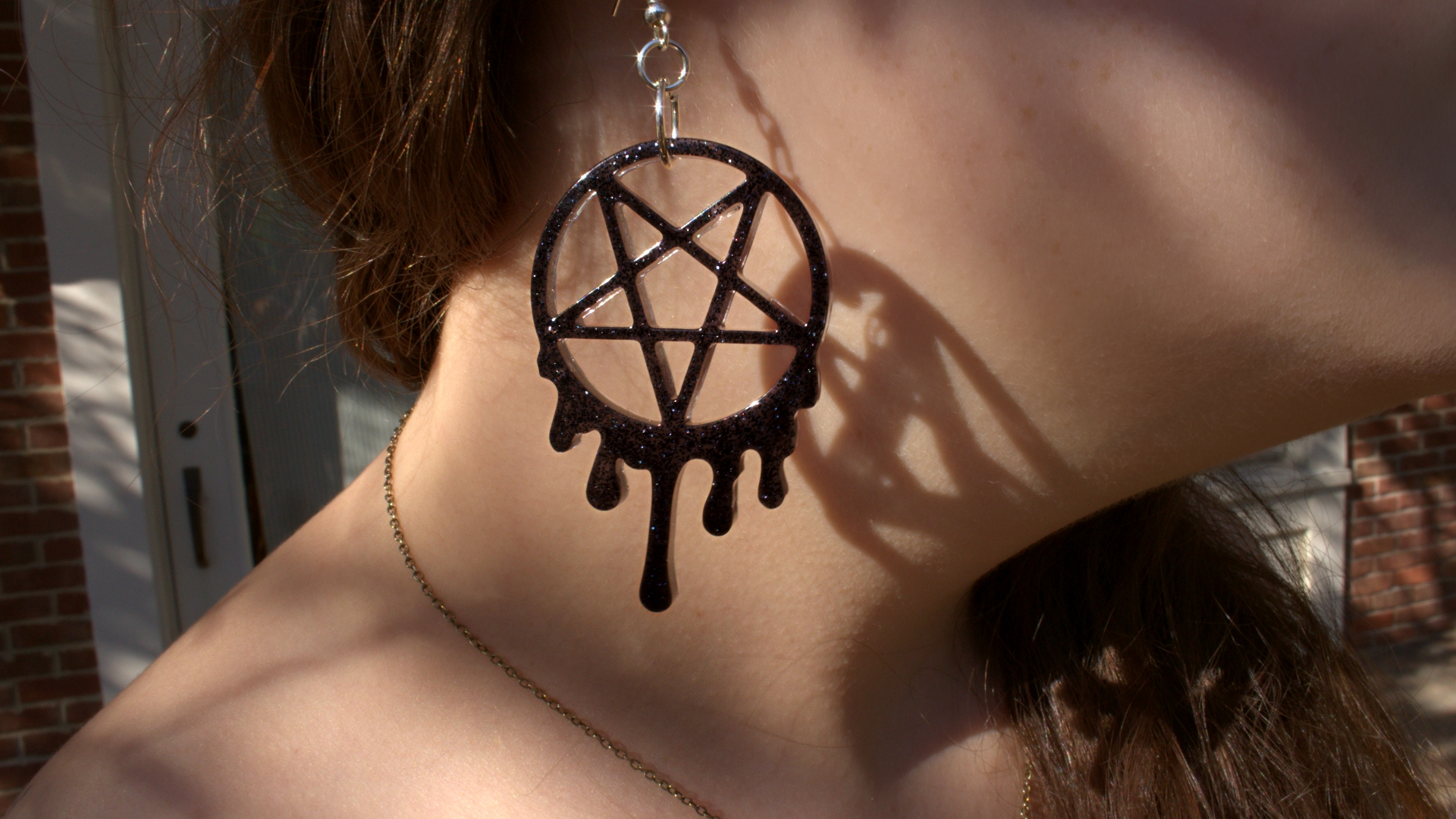 Pentagram Earrings