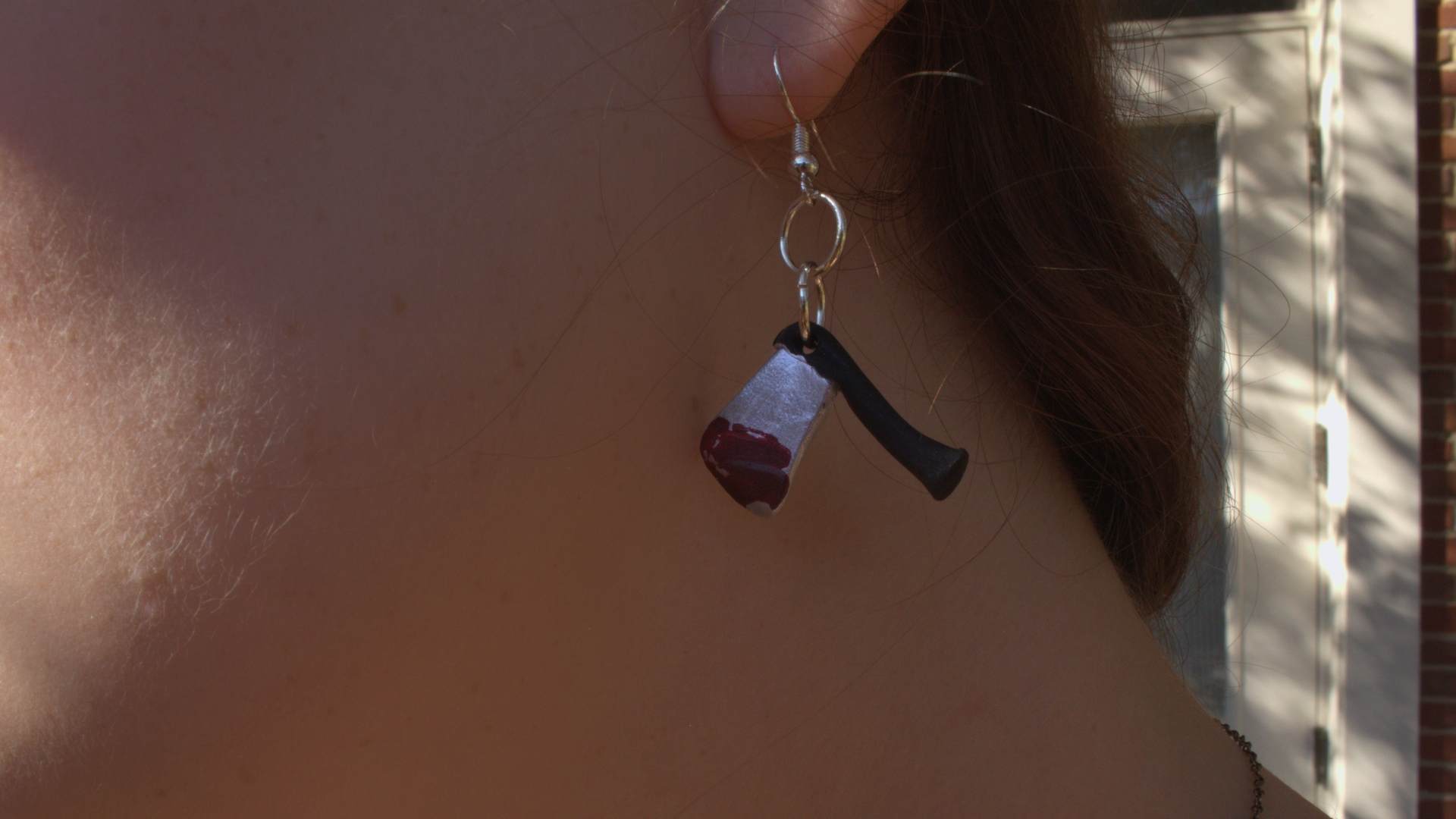 Bloody Axe Earrings