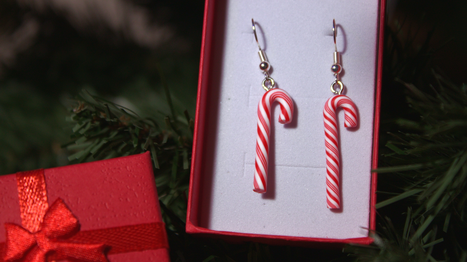 Candy Cane Earrings