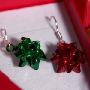 Holiday Bow Earrings