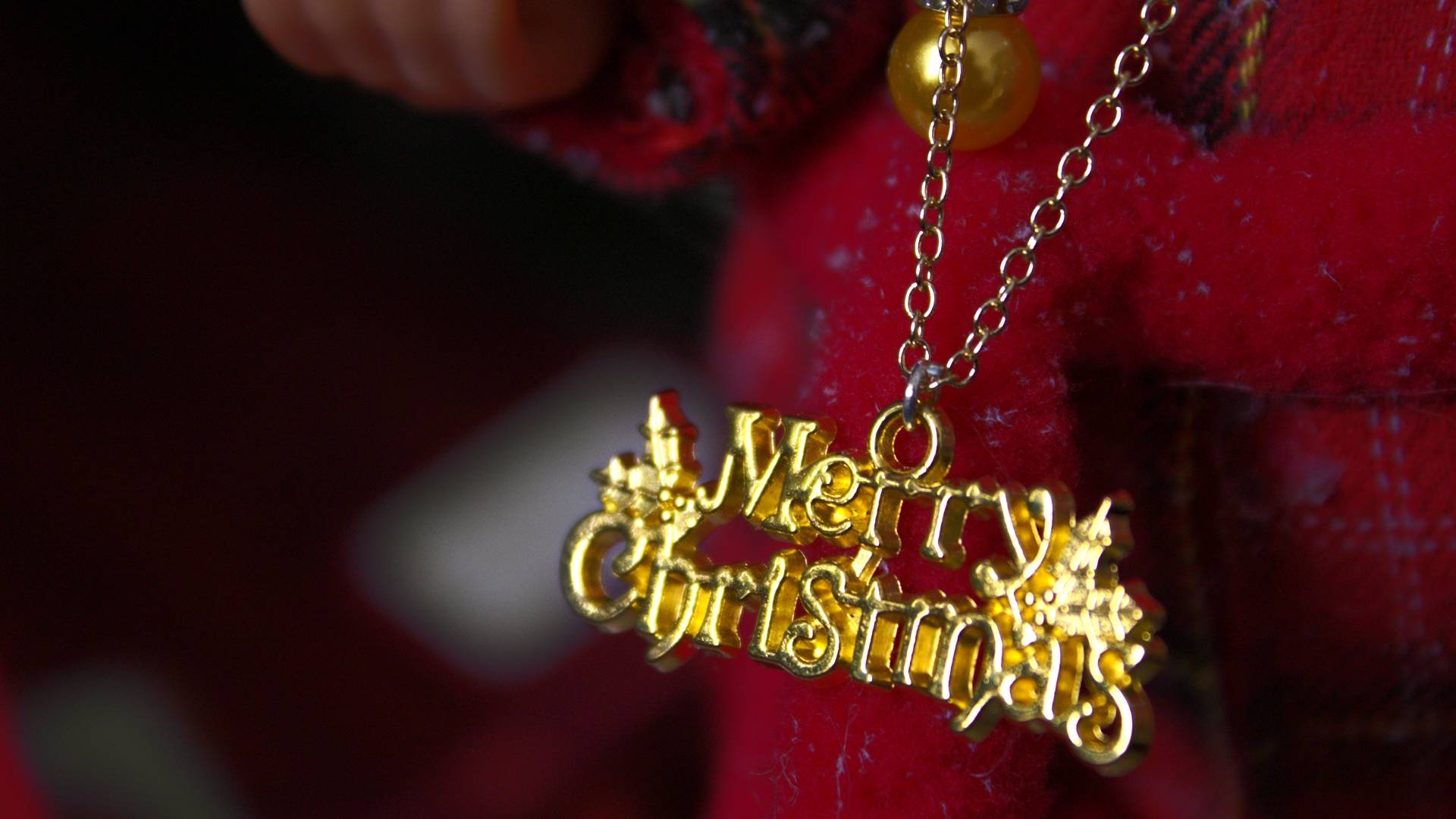 Merry Christmas Necklace