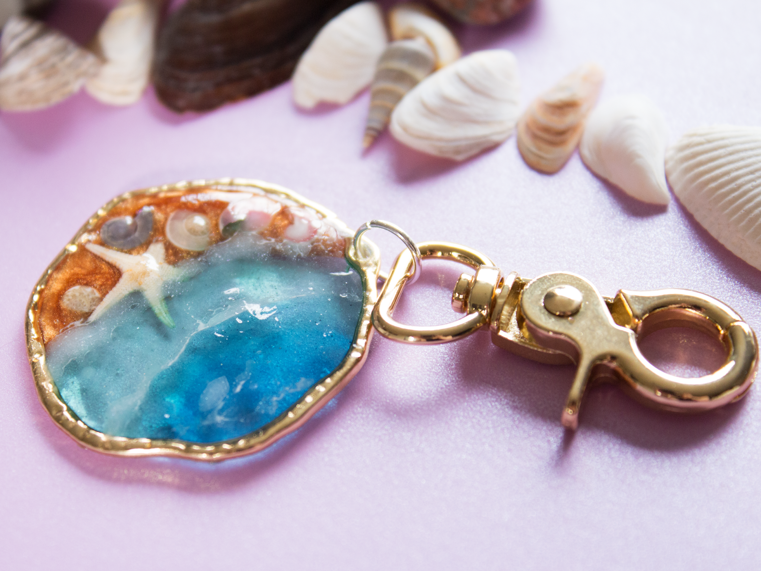 Beach Keychain