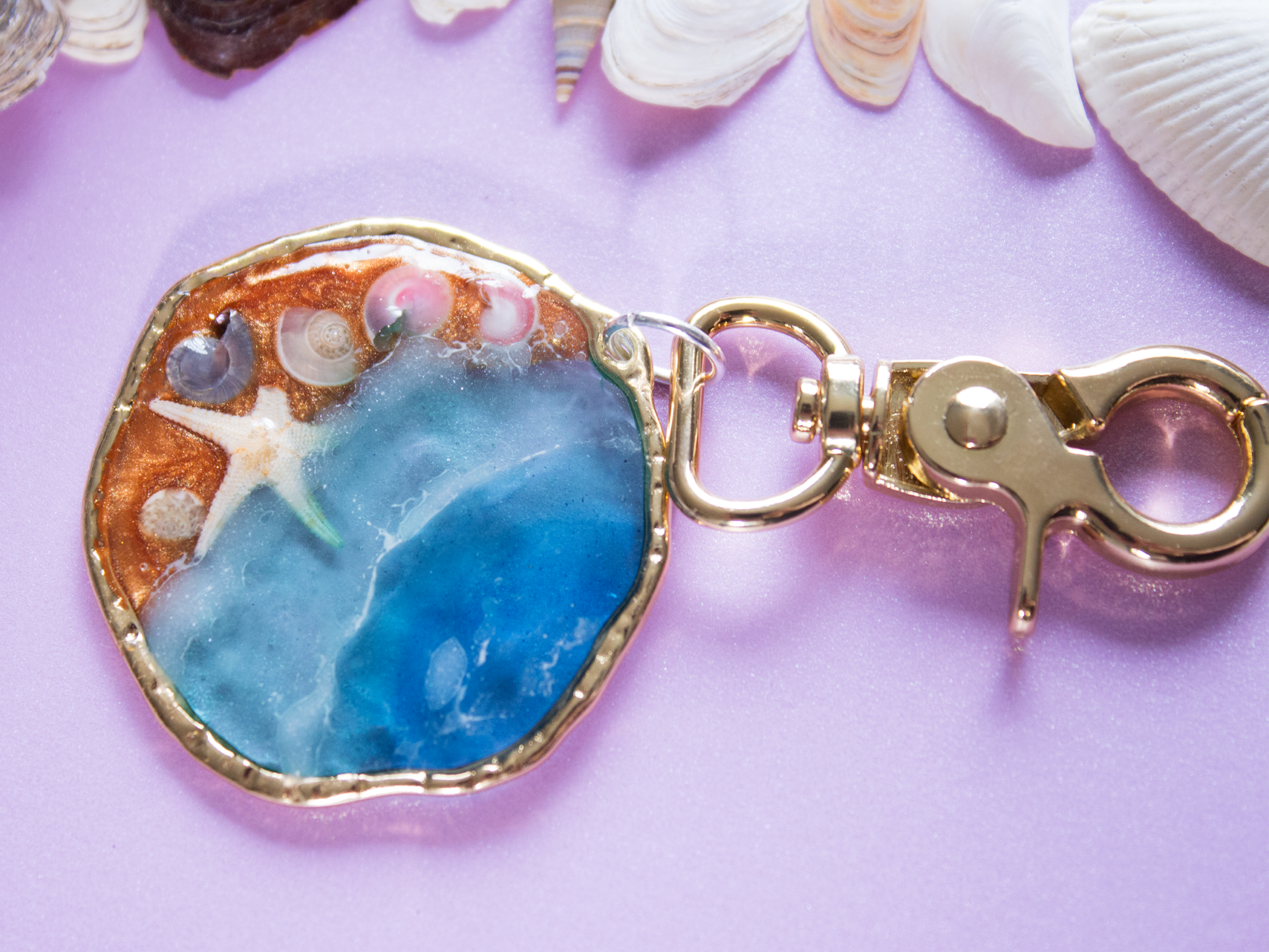 Beach Keychain