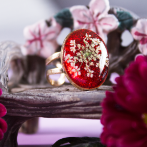 Ruby Bloom Ring