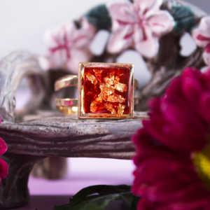 Golden Glimmer Ring