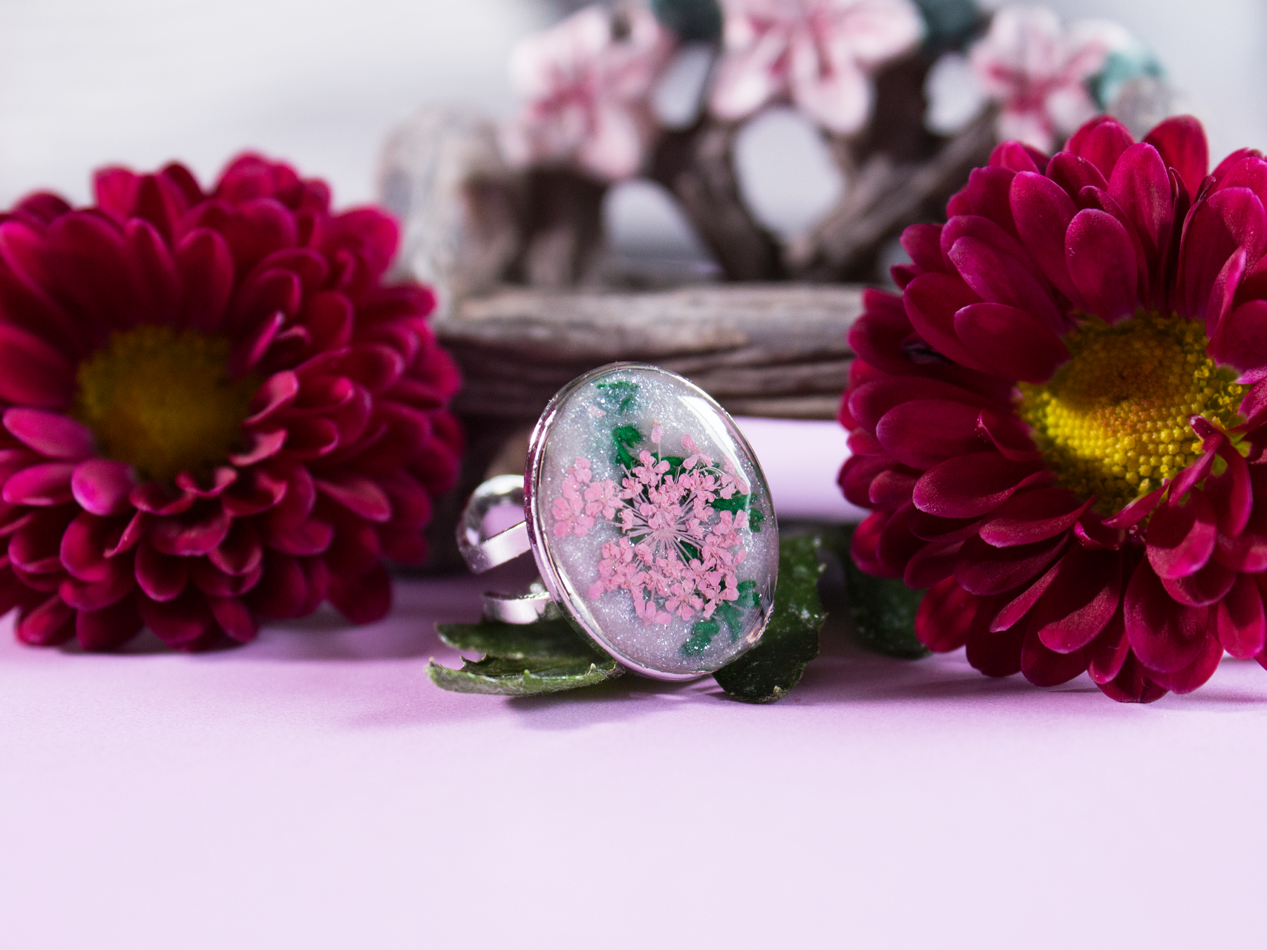 Blush Meadow Ring